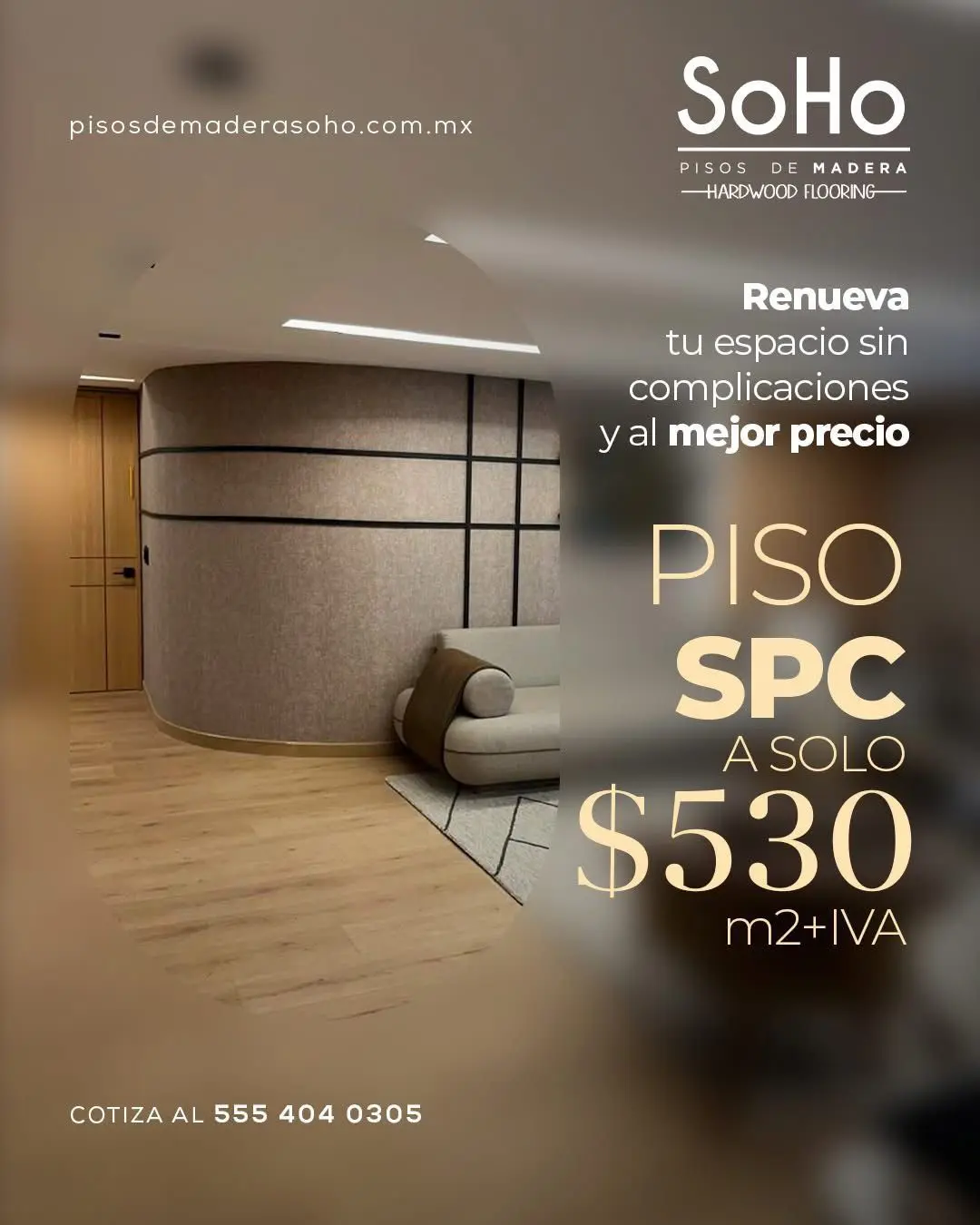 Buen Fin 2025 en Pisos de Madera SoHo